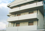 Parapetti in Cemento Grigio liscio da cassero metallico