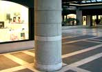 Colonne ad elementi prefabbricati in Cemento Grigio bocciardato